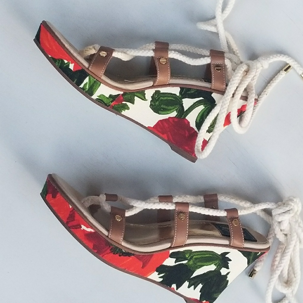 Milly For Sperry Top Sider Southport Ghillie Wedge - Picture 1 of 7